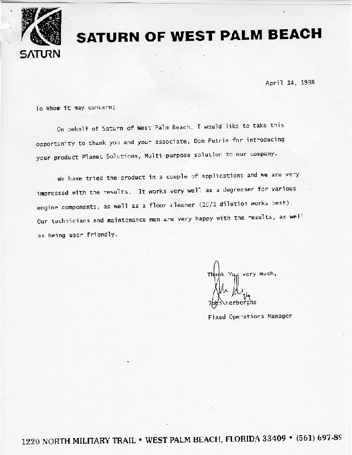 Praise Letter 3